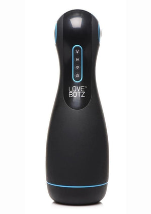 Lovebotz Auto Milker Extreme Rechargeable 16x Sucking Masturbator - Black/Blue