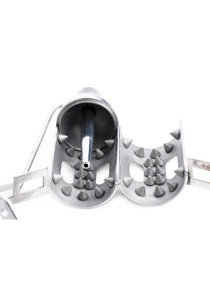 Master Series Spike Chamber Chastity Cage - Stainless - Steel