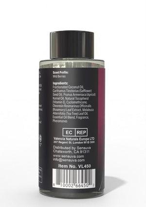 Me and You Pheromone Infused Luxury Massage Oil Berry Flirty - 2oz