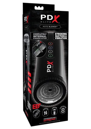 Pipedream Extreme Elite Moto Blower Masturbator - Black