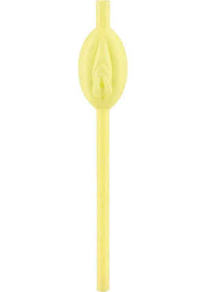 Pussy Straws - Glow In The Dark - 8 Pieces/Per Pack