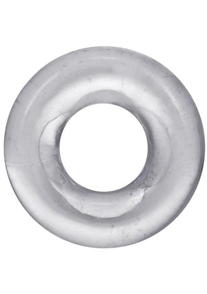 Rock Solid The 2x Donut Cock Ring - Clear - XXLarge
