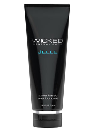 Wicked Jelle Water Based Anal Lubricant - 8oz