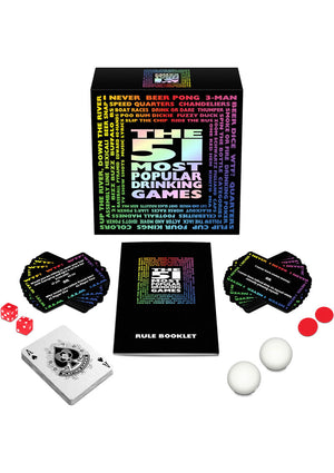 51 Most Popular Drinking Games