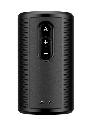 Arcwave Zing Rechargeable Silicone Vibrating Half Sleeve Dual Motor Masturbator - Black