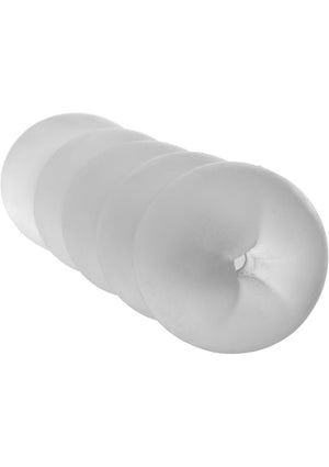 Balls Deep Ultraskyn Masturbator - Butt - Frost