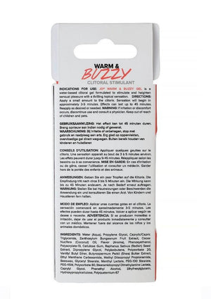 JO Warm and Buzzy Water Based Warming Clitoral Stimulant Cream - .34oz