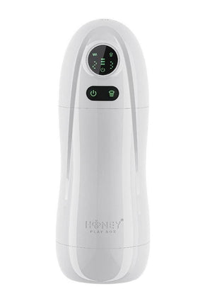 Kai 2 Automatic Sucking Vibrating Rechargeable Male Masturbator - Black/White