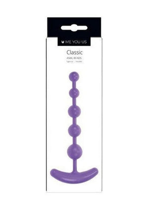 ME YOU US Classic Anal Beads - Purple