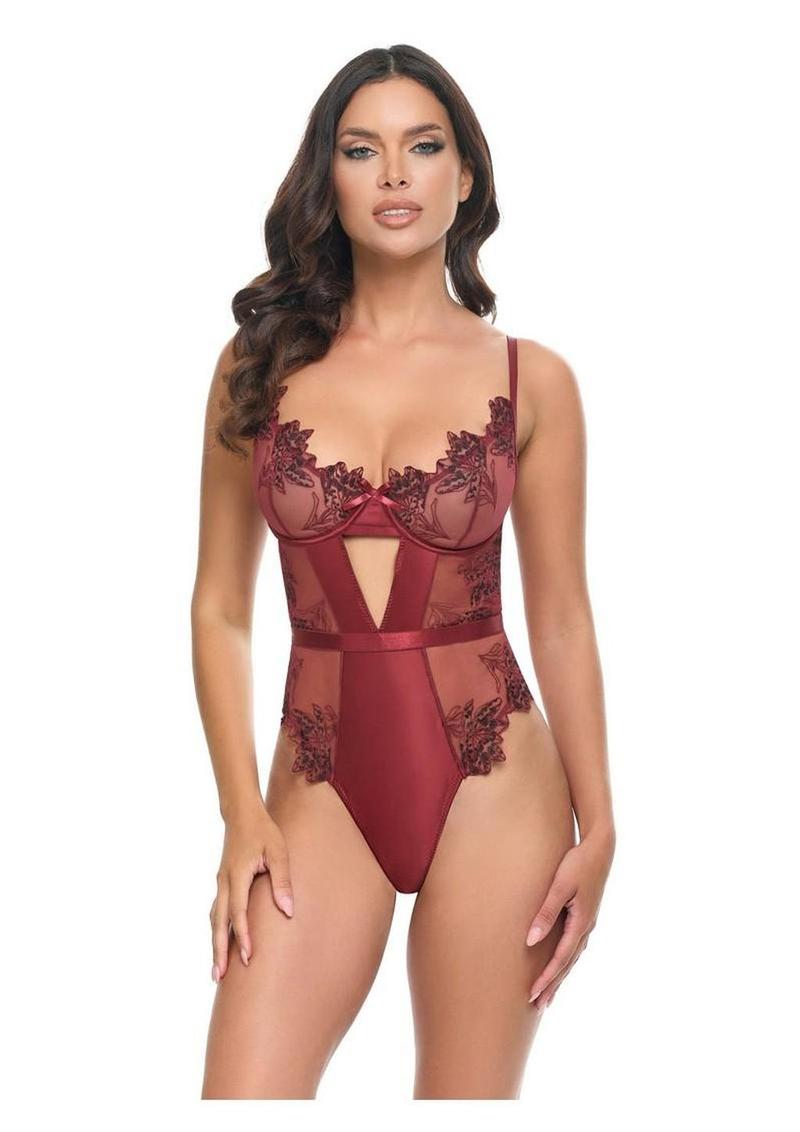Oh LA LA Cheri Nina Teddy - Red - Small