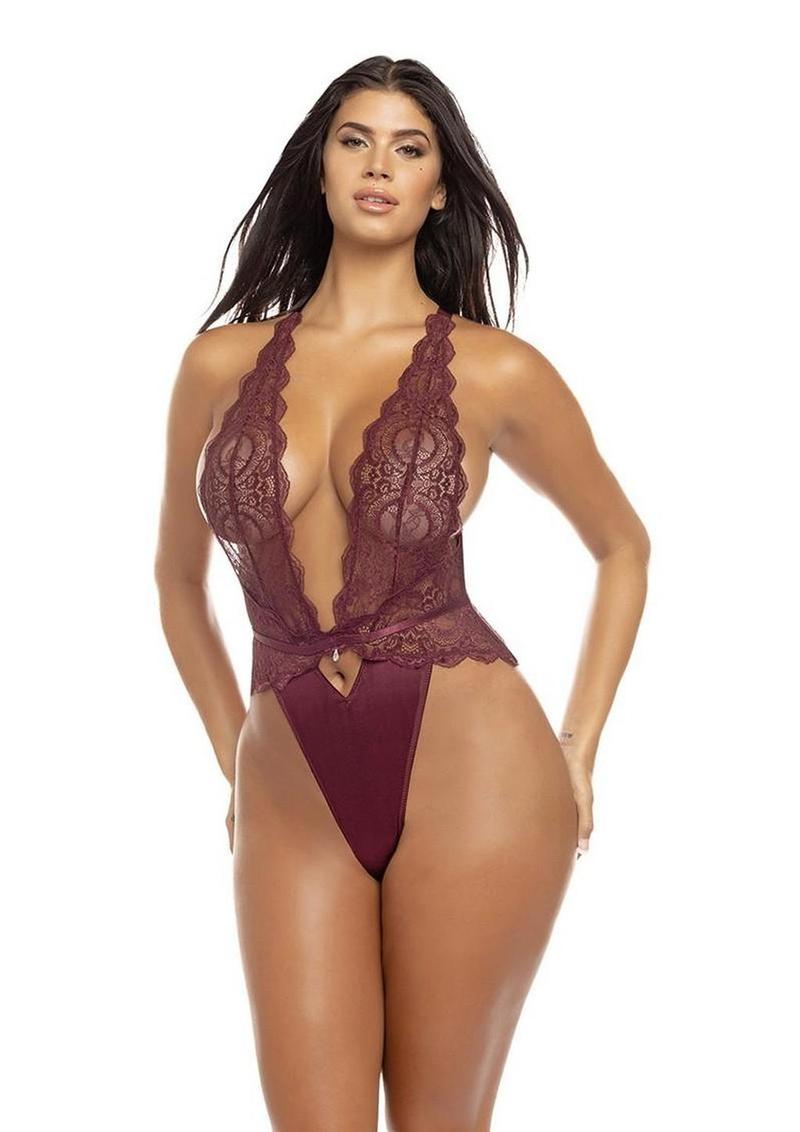 Oh LA LA Cheri Sadie Teddy - Red - Large
