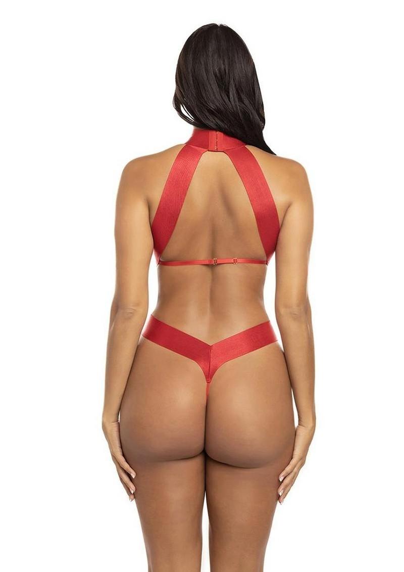 Oh LA LA Lydie Teddy - Red - Large/XLarge