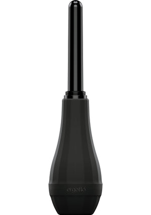 Perfect Fit Ergoflo Extra 5in Premium Tip Anal Douche - Black