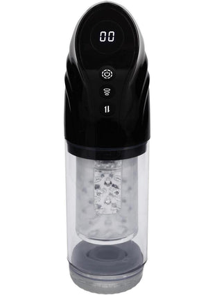 Pumped Strokemate Rechargeable Multifunction Masturbator - Black
