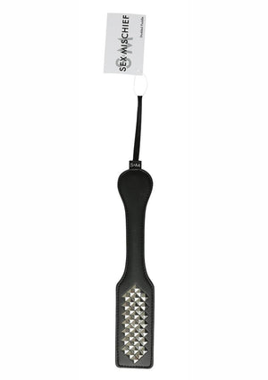 Sex and Mischief Studded Paddle - Black - 12.5in