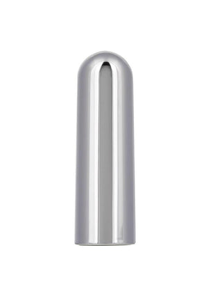 Turbo Buzz 10 Function Rechargeable Bullet - Silver - Bulk