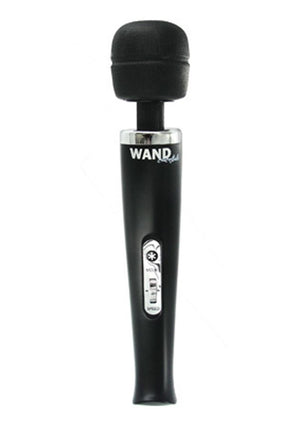 Wand Essentials 8 Speed 8 Function Rechargeable Wand Massager - 110v - Black